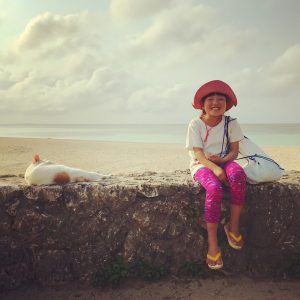 竹富島にて