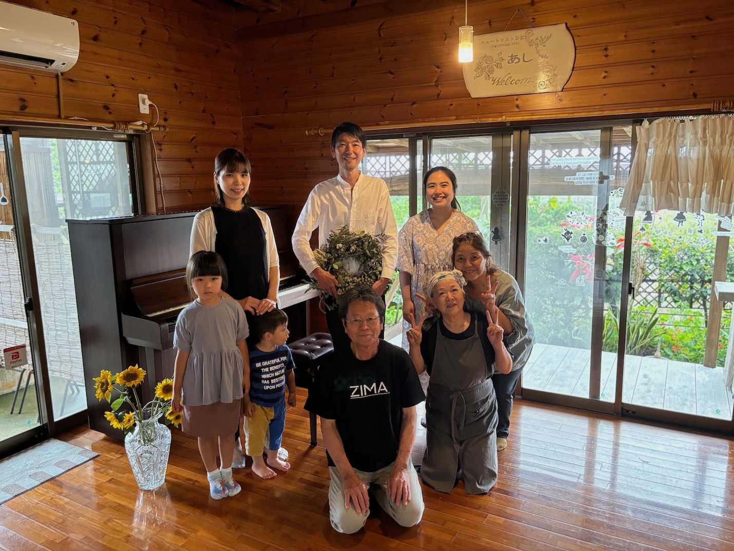 オーナー夫妻、共演者、主催者と