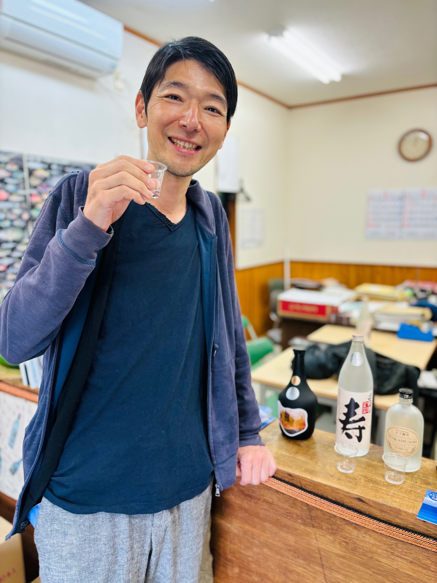 黒糖焼酎の試飲